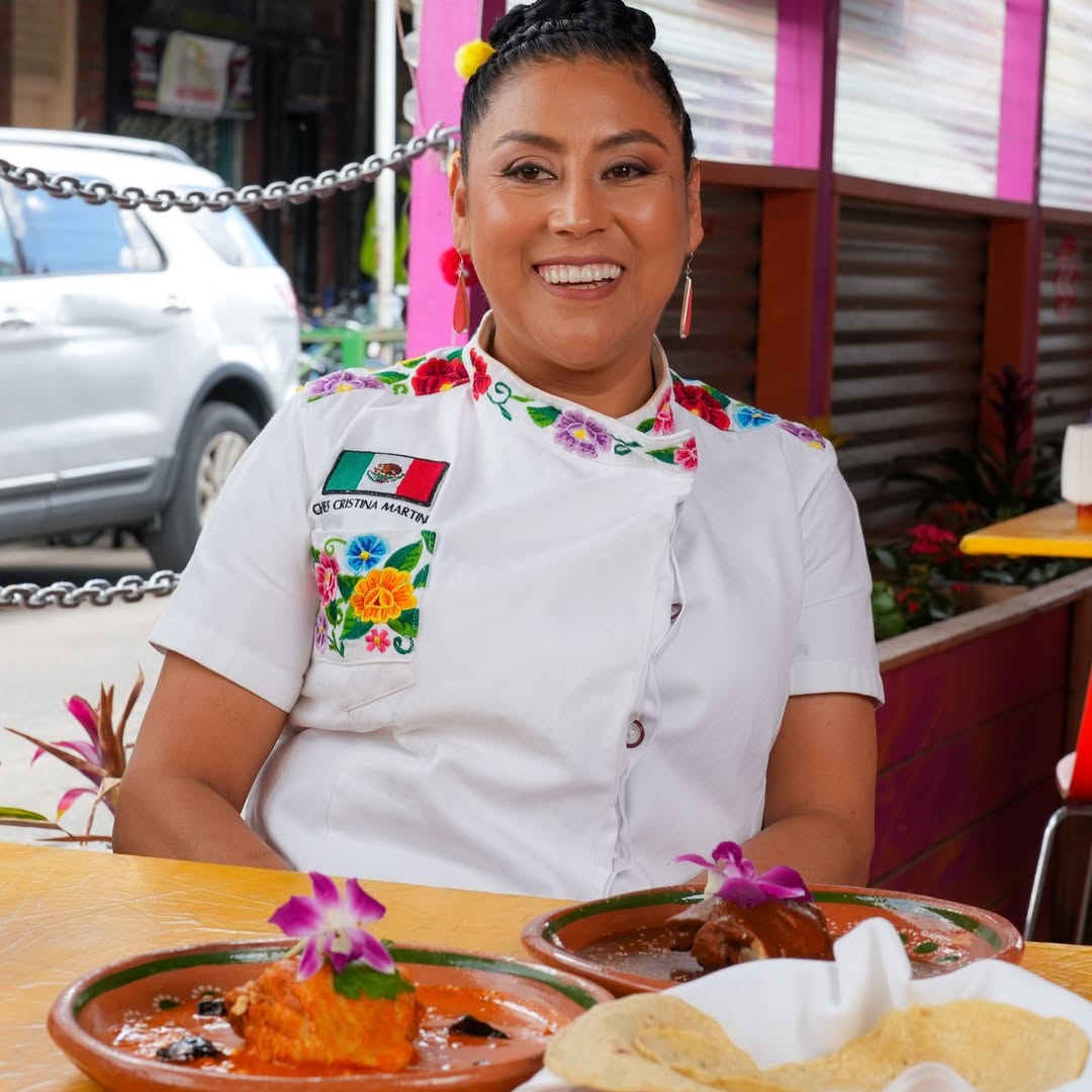 Cristina Martínez es una de las chefs mexicanas en Estados Unidos que la está rompiendo 