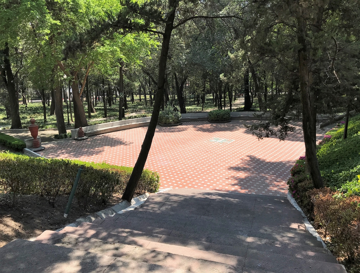 La Pérgola en el Complejo Cultural los Pinos