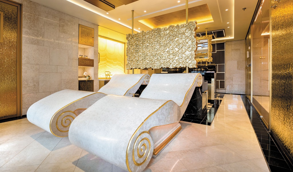 Spa en los cruceros de Regent Seven Sea