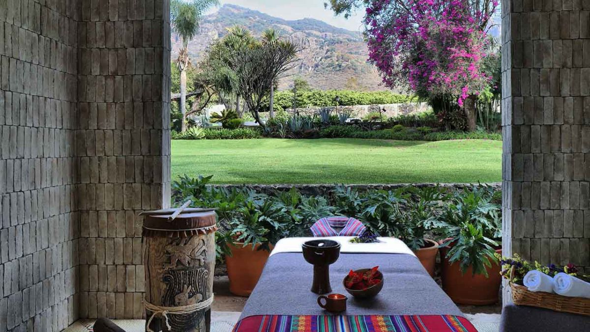 El hotel Amomoxtli cuenta con varias terapias holísticas