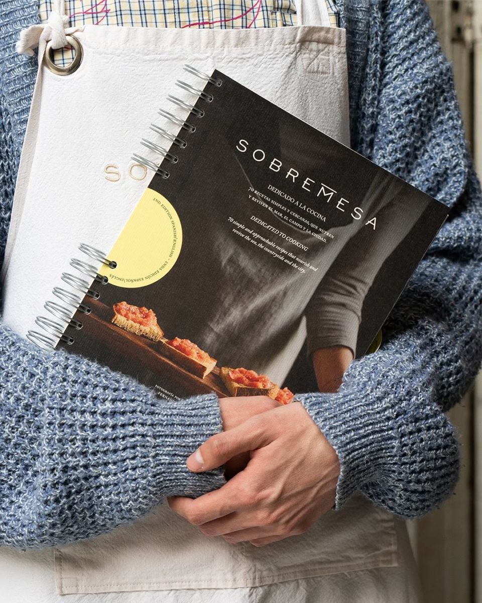 Sobremesa lanza su segundo recetario impreso
