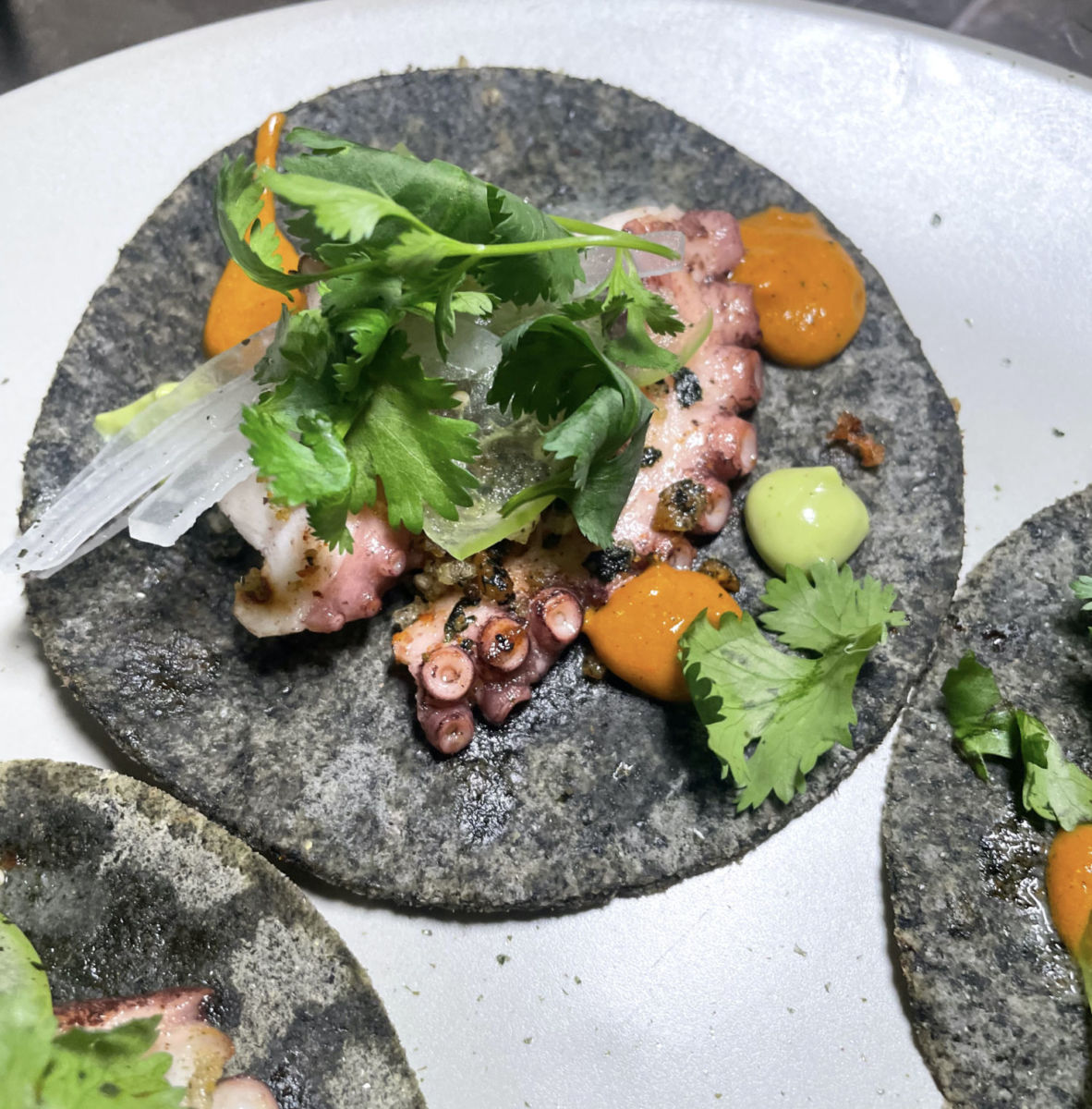 Taco de pulpo en Nao Kitchen Bar 