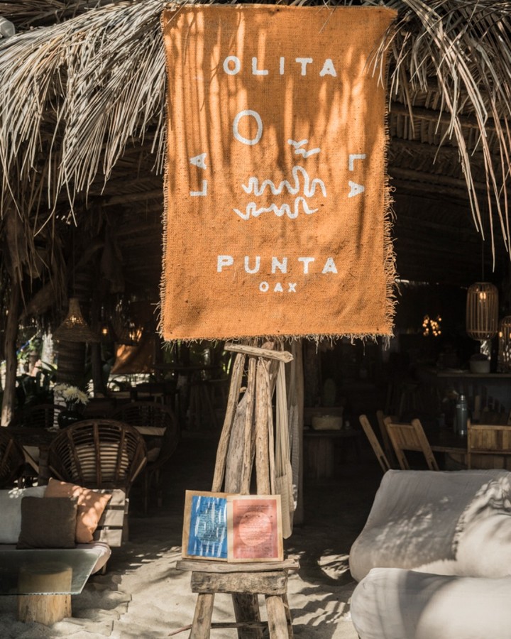 La Olita es un restaurante de playa ubicado en Brisas de Zicatela 