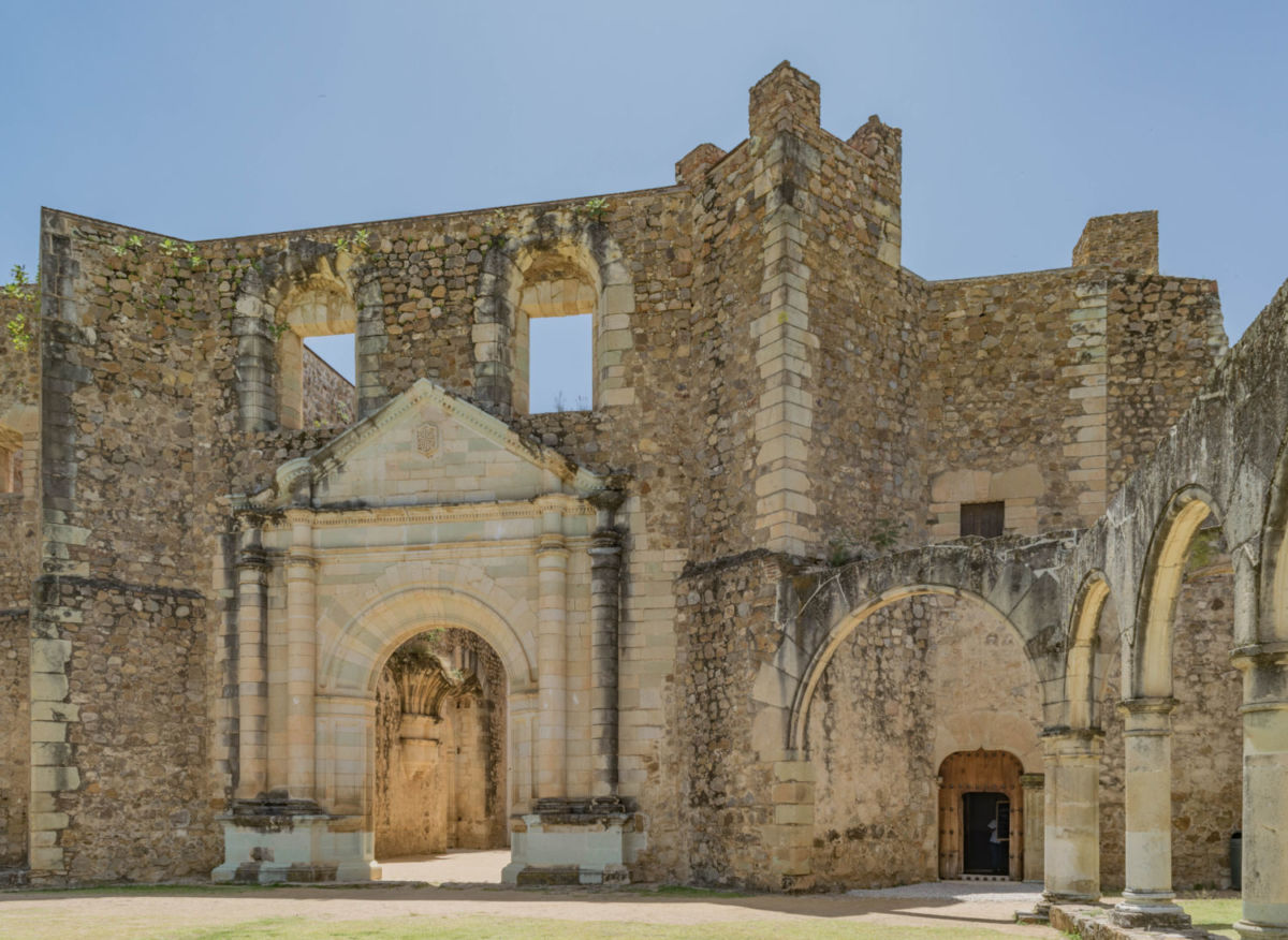 Este convento se construyó para evangelizar a los indígenas de la zona