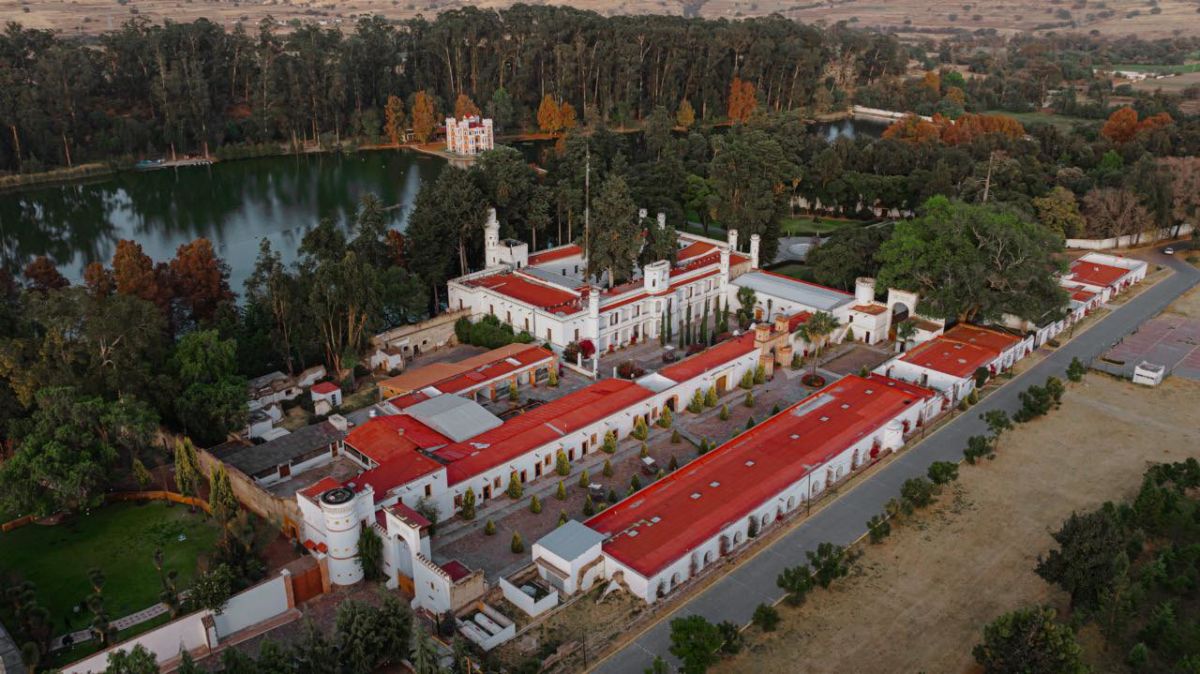 Vista panorámica de la Ex Hacienda de Chautla