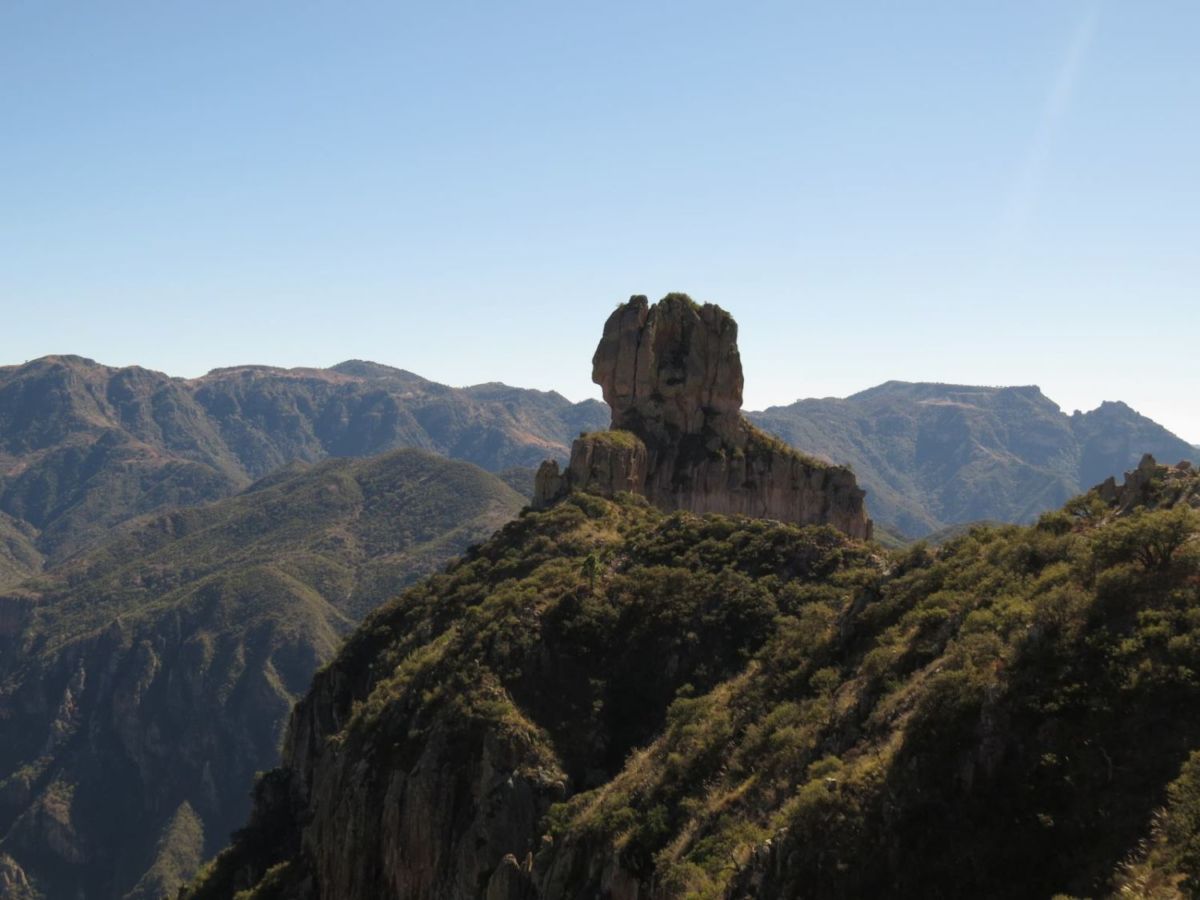 senderismo en las barrancas del cobre