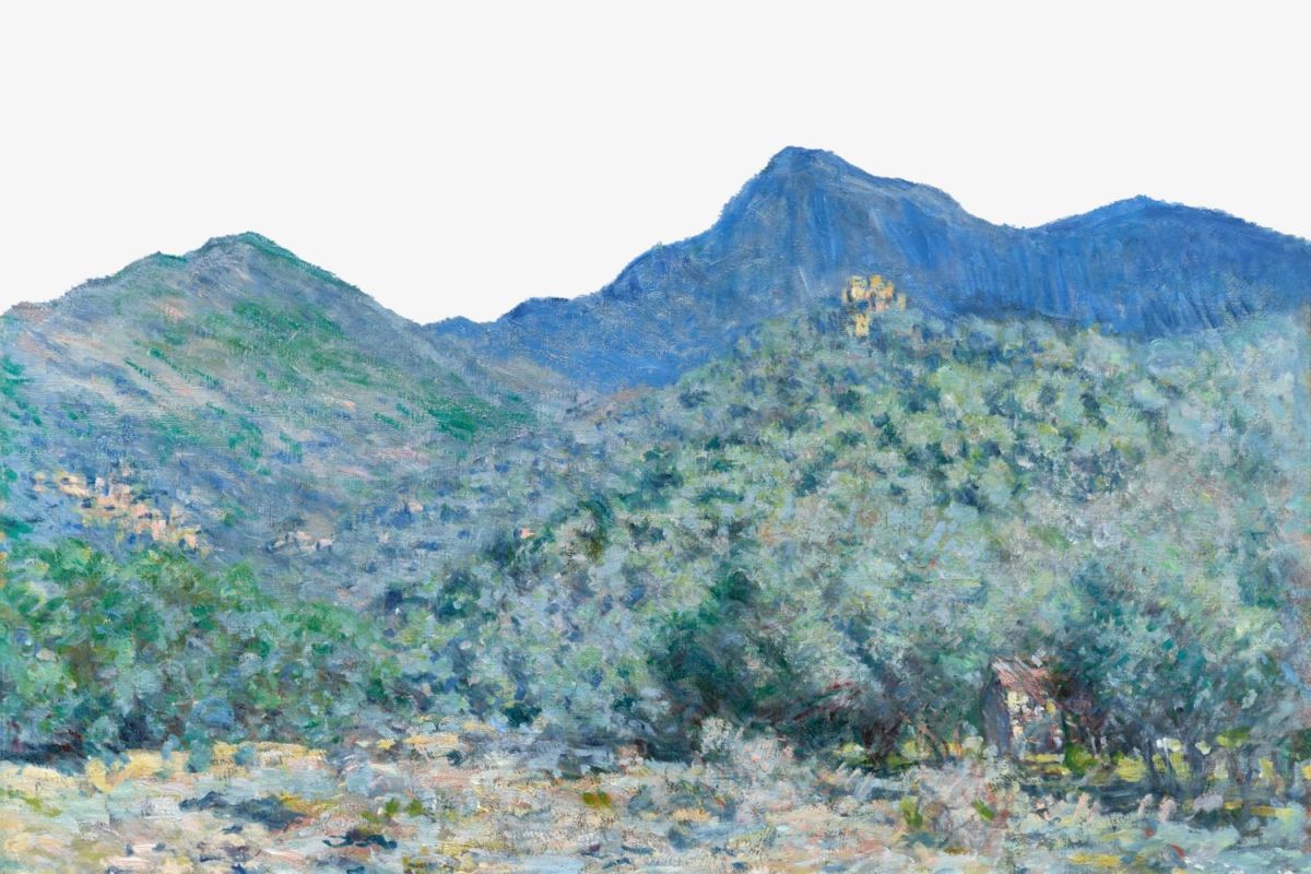 'Valle Buona' es una pintura de Claude Monet 