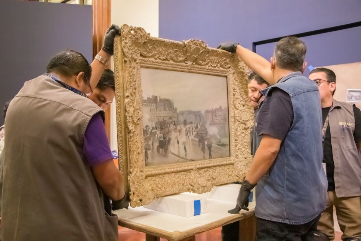 La muestra reúne 45 obras impresionistas. 