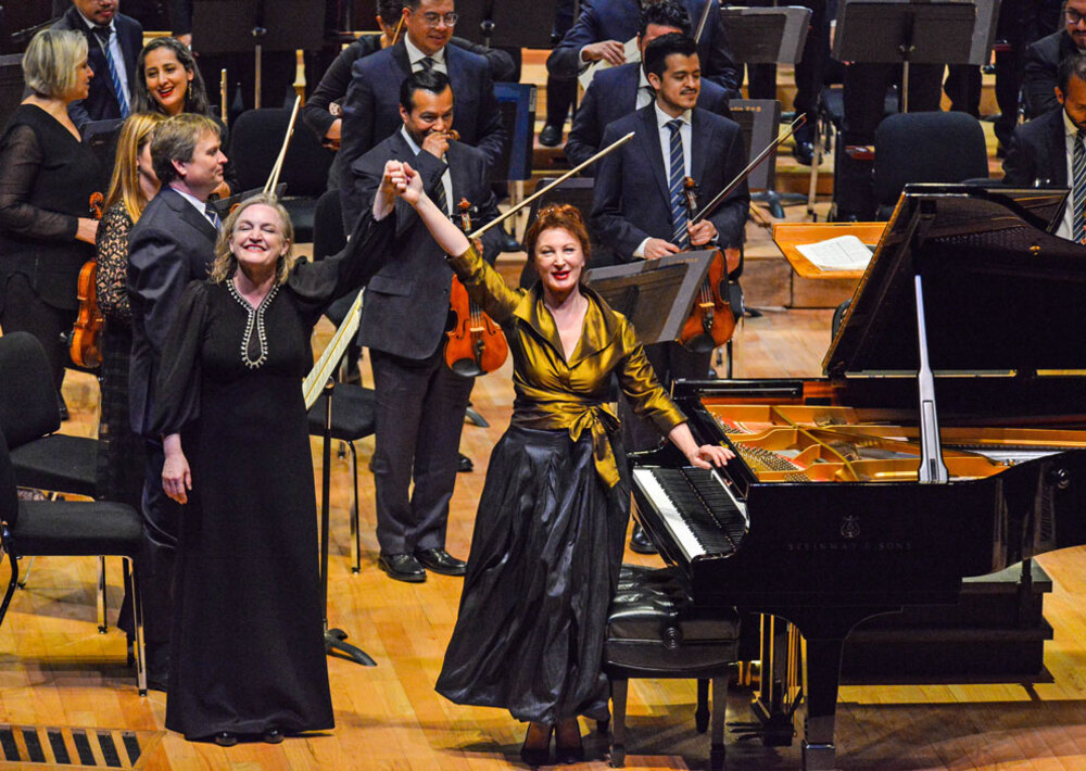 Ligia Amadio, directora de orquesta brasileña