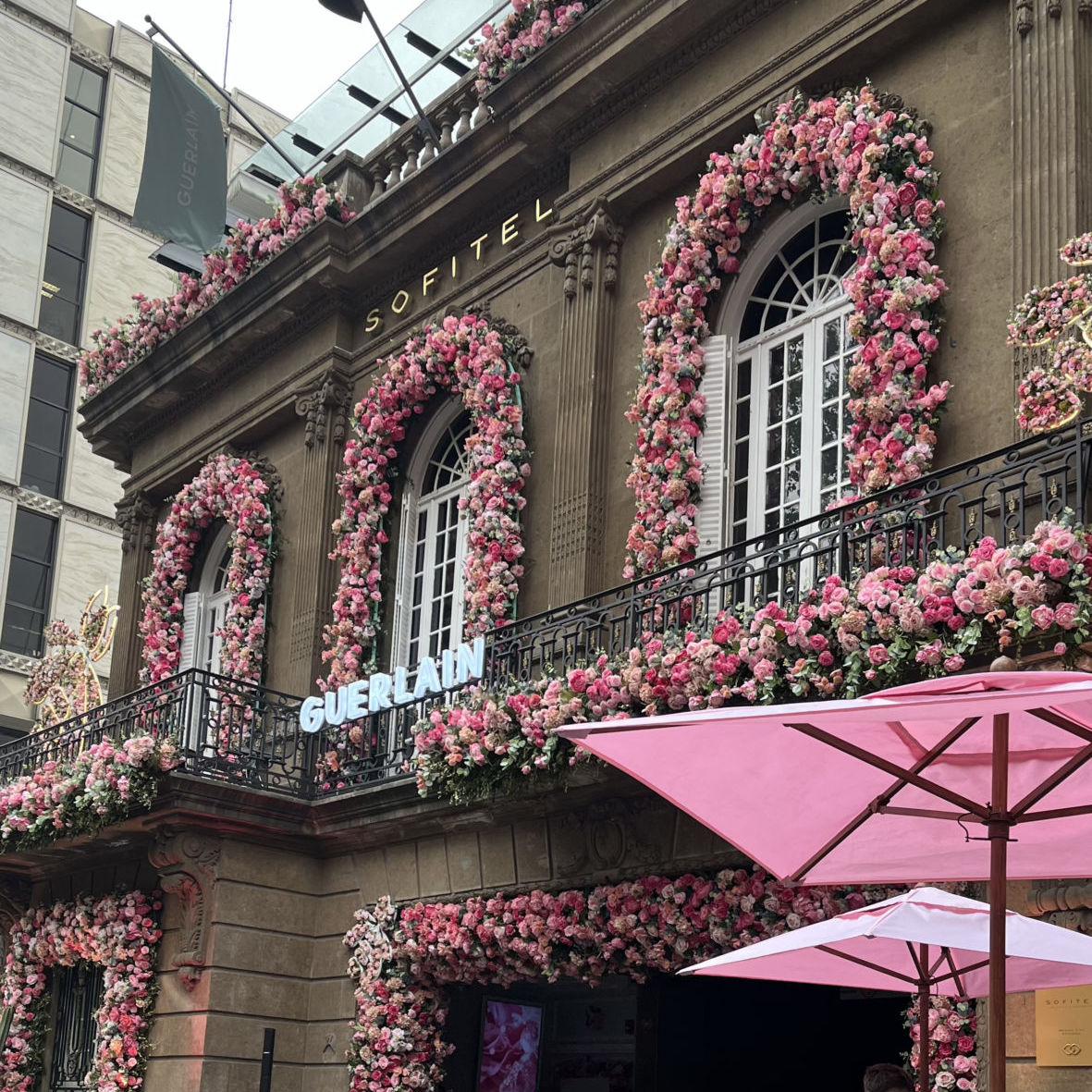 pop-up guerlain Sofitel