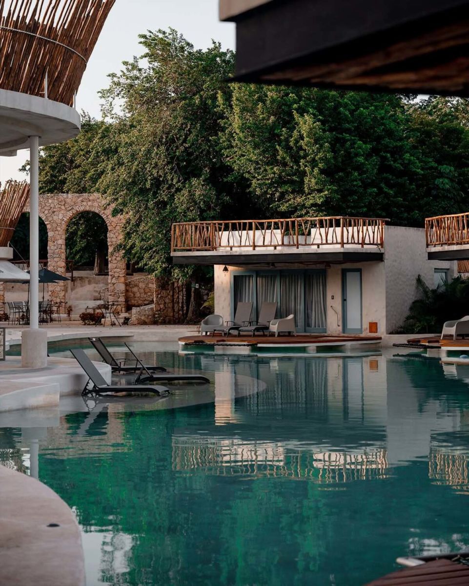 Descubre la única hacienda de México donde todo el piso es una alberca gigante