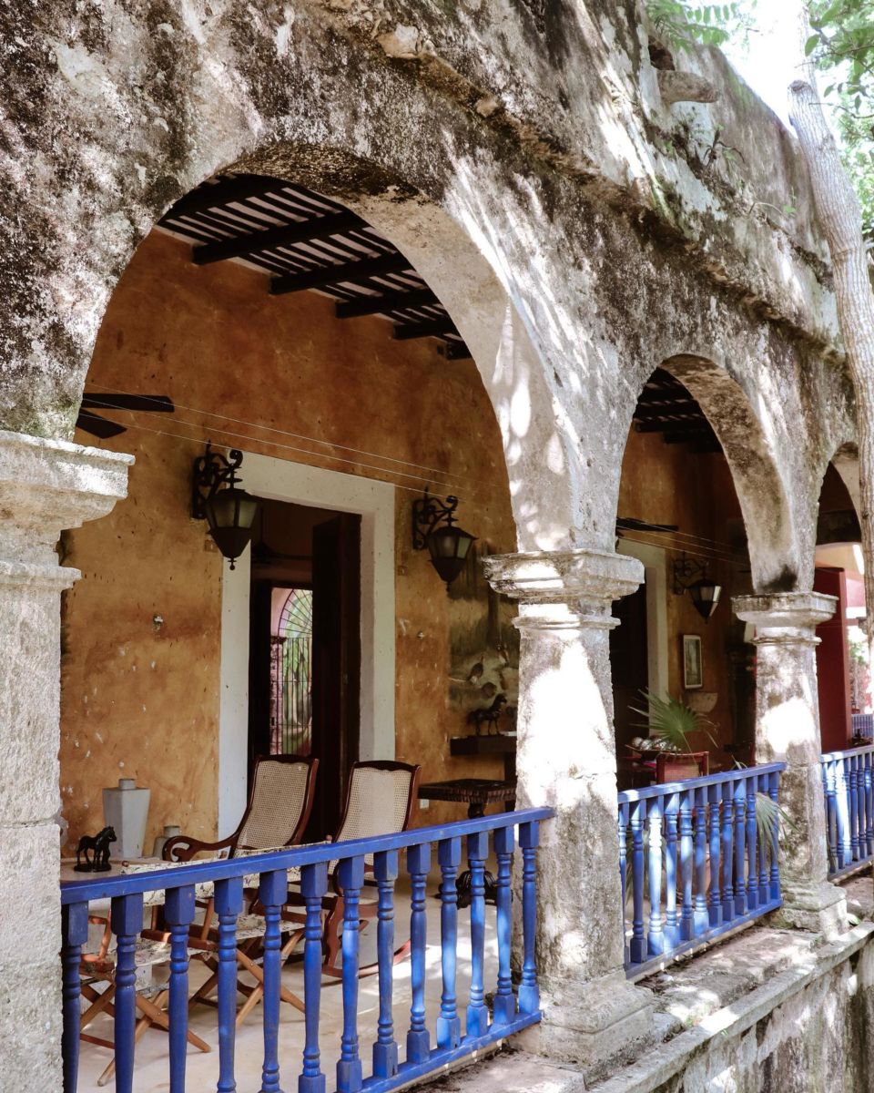 Hacienda henequenera en Yucatán