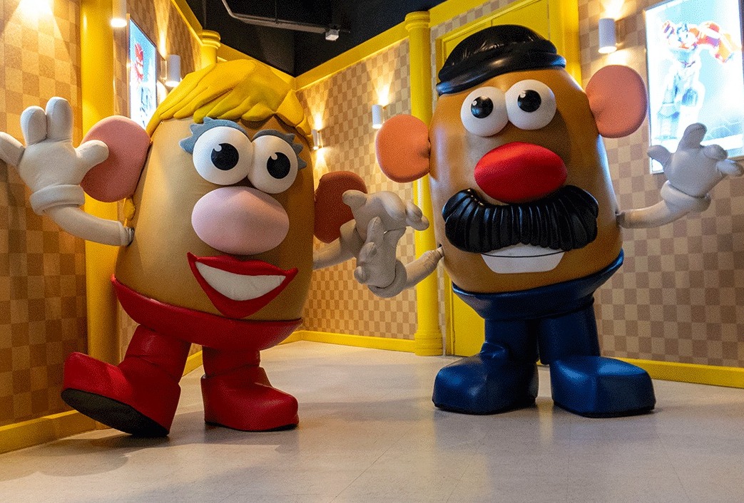 El Señor y Señora Cara de Papa en Hasbro City 