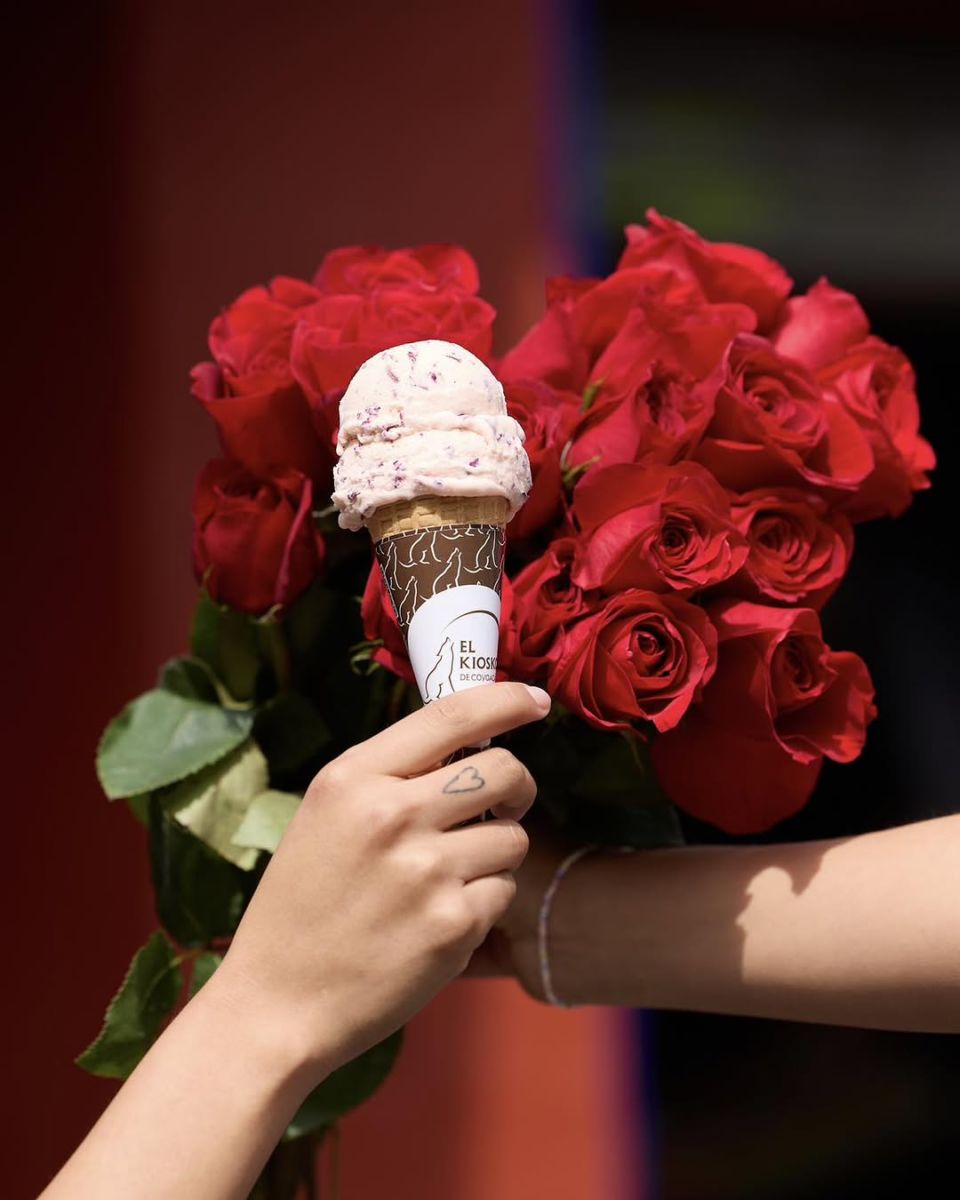 Dónde comer helados florales en la CDMX 