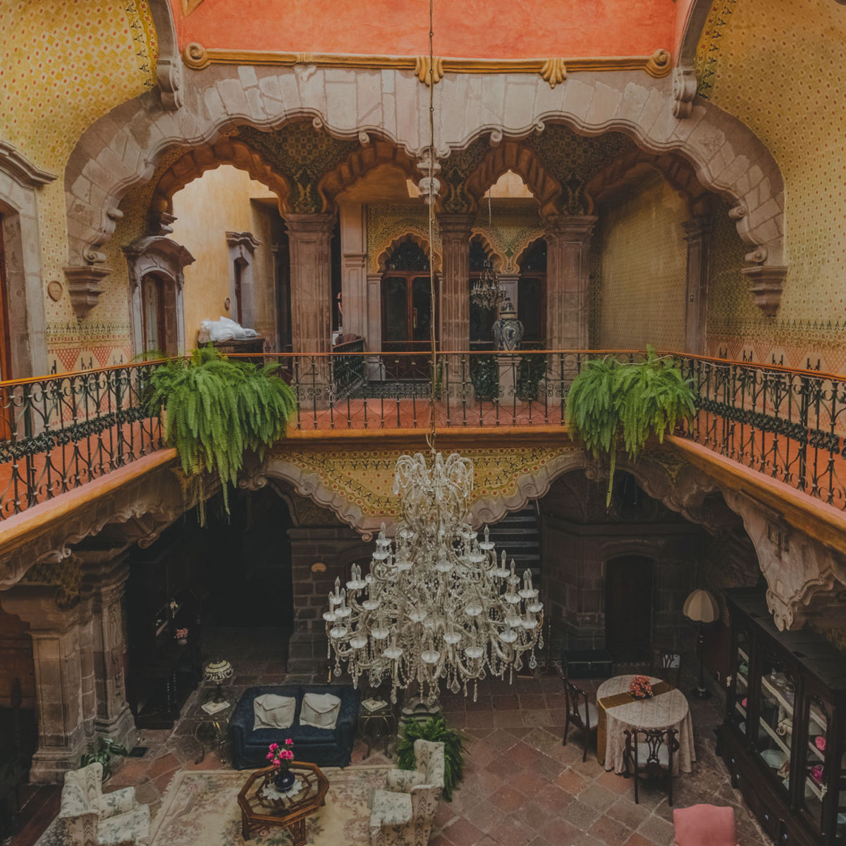 Interior del Hotel La Casa de la Marquesa 