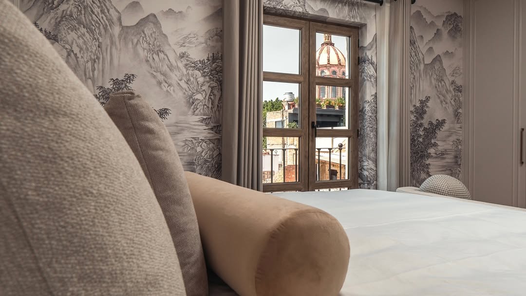 Hotel de lujo en San Miguel de Allende en el centro.