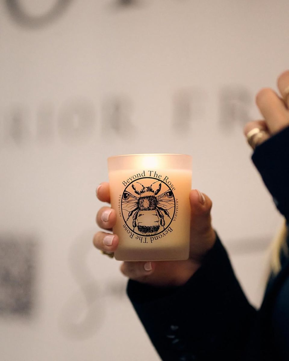 Vela de lujo aromática. 