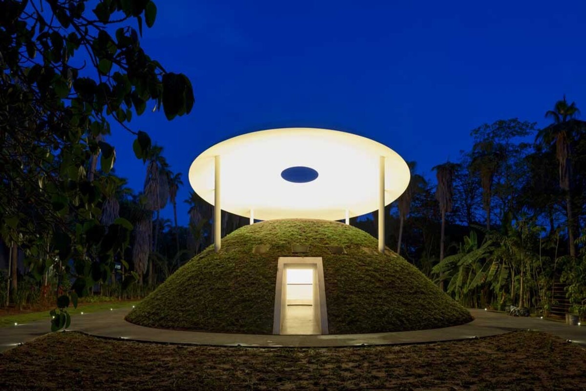 Pieza de arte 'Encounter Skyspace' del Jardín Botánico Culiacán