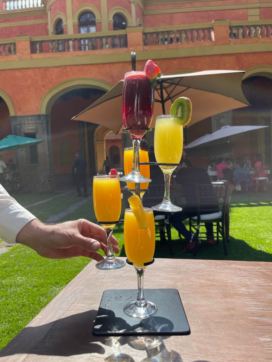 Brunch de mimosas ilimitadas cerca de CDMX