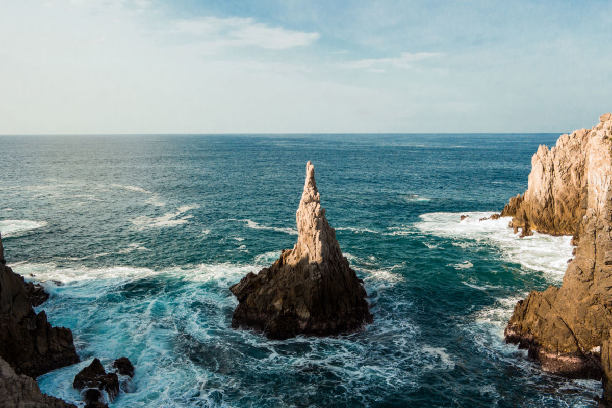 'Dedo De Dios' es una formación rocosa que parece ser un dedo apuntando al cielo 