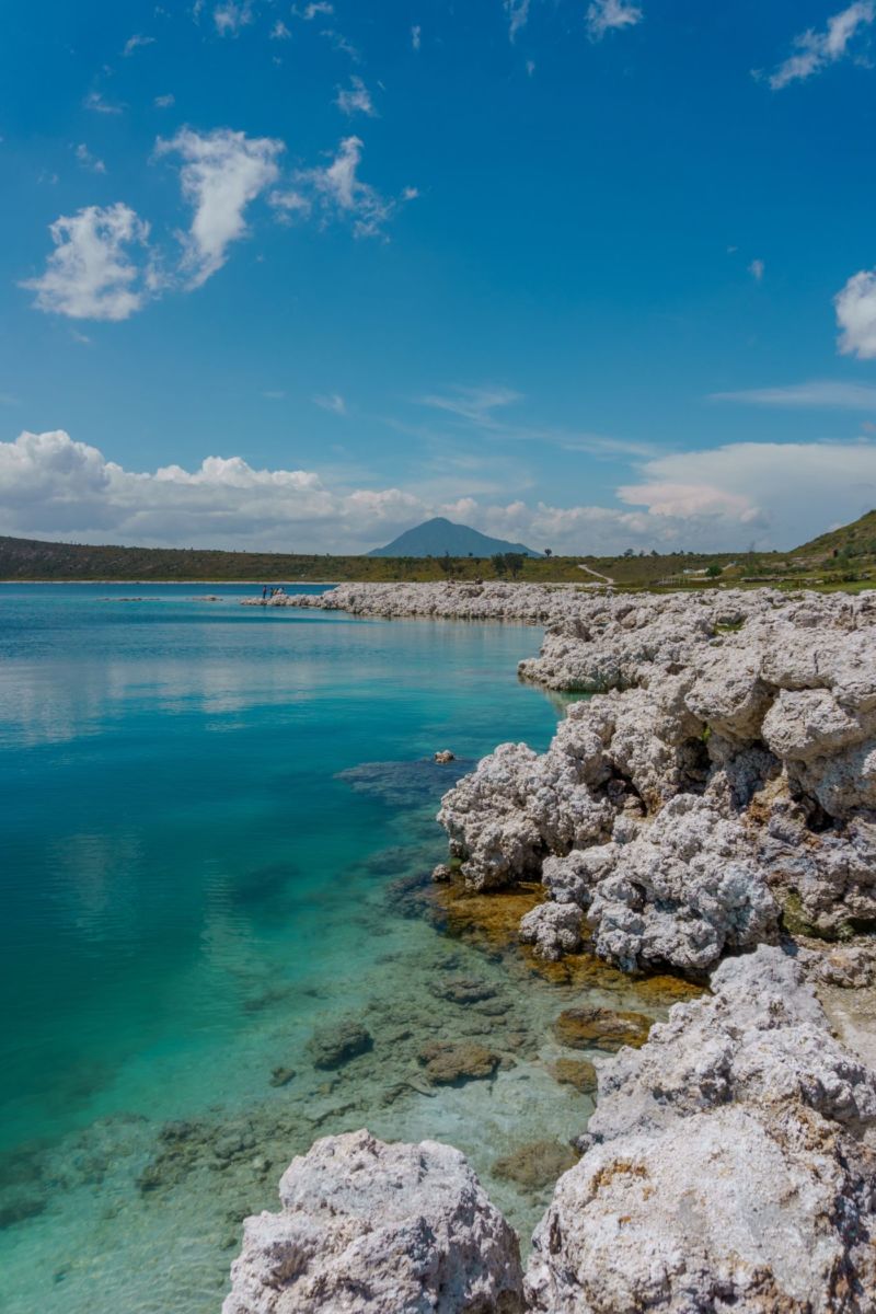 Laguna de Alchichica en Puebla