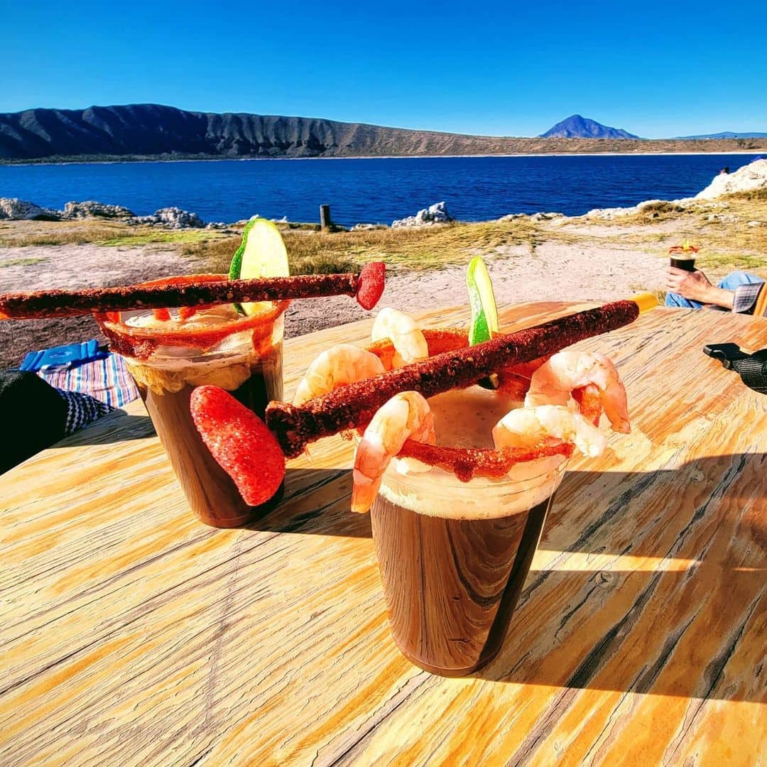 Restaurantes en la Laguna de Alchichica