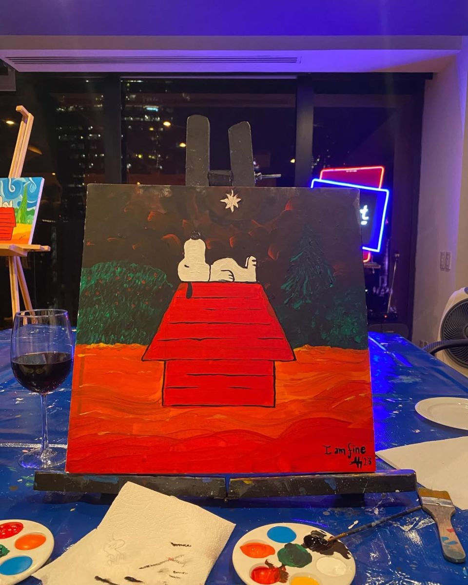 WeArt es una taller de pintura ubicado en Paseo de la Reforma 