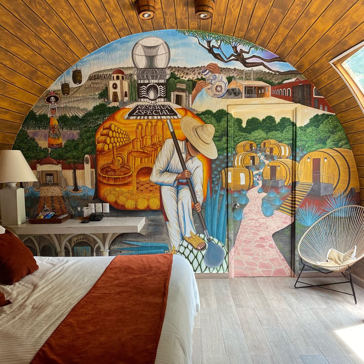 Habitaciones en el Hotel de Barricas en Jalisco