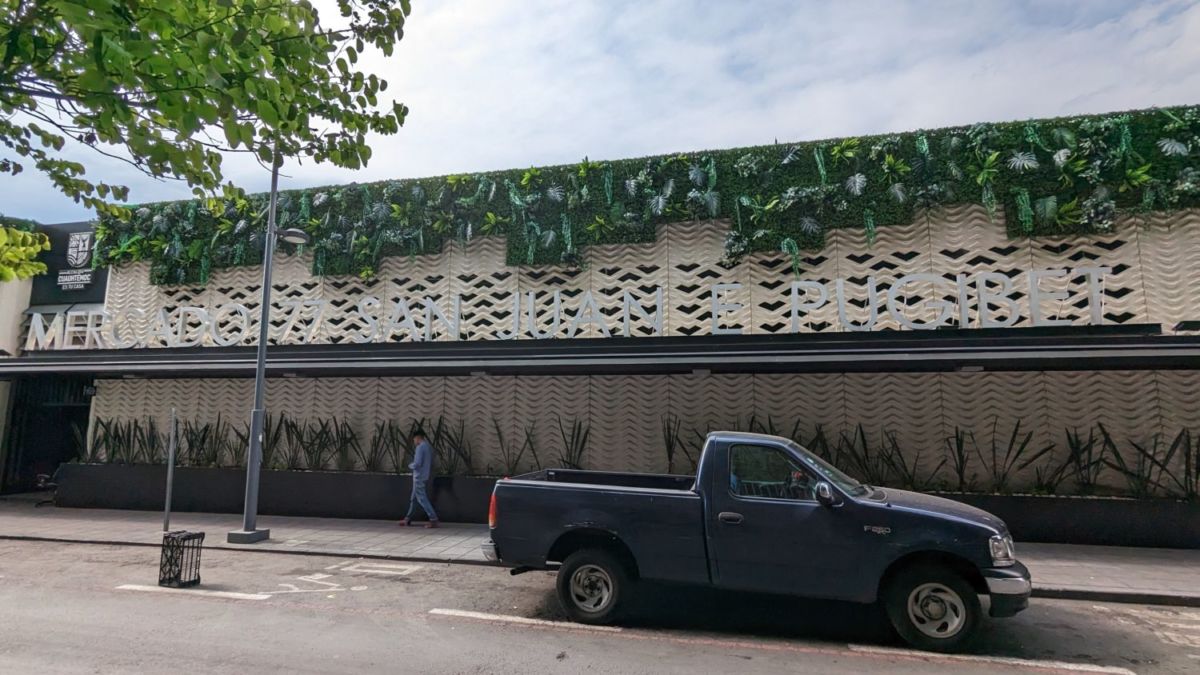 Mercado San Juan en el centro histórico de la CDMX