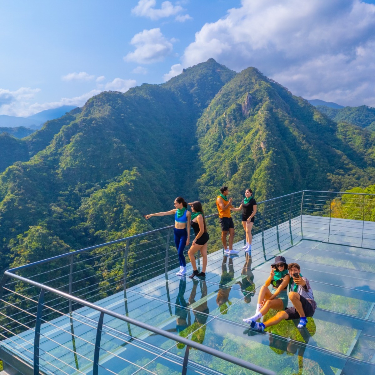 El mirador Jurillo Point está a 420 metros sobre el nivel del mar