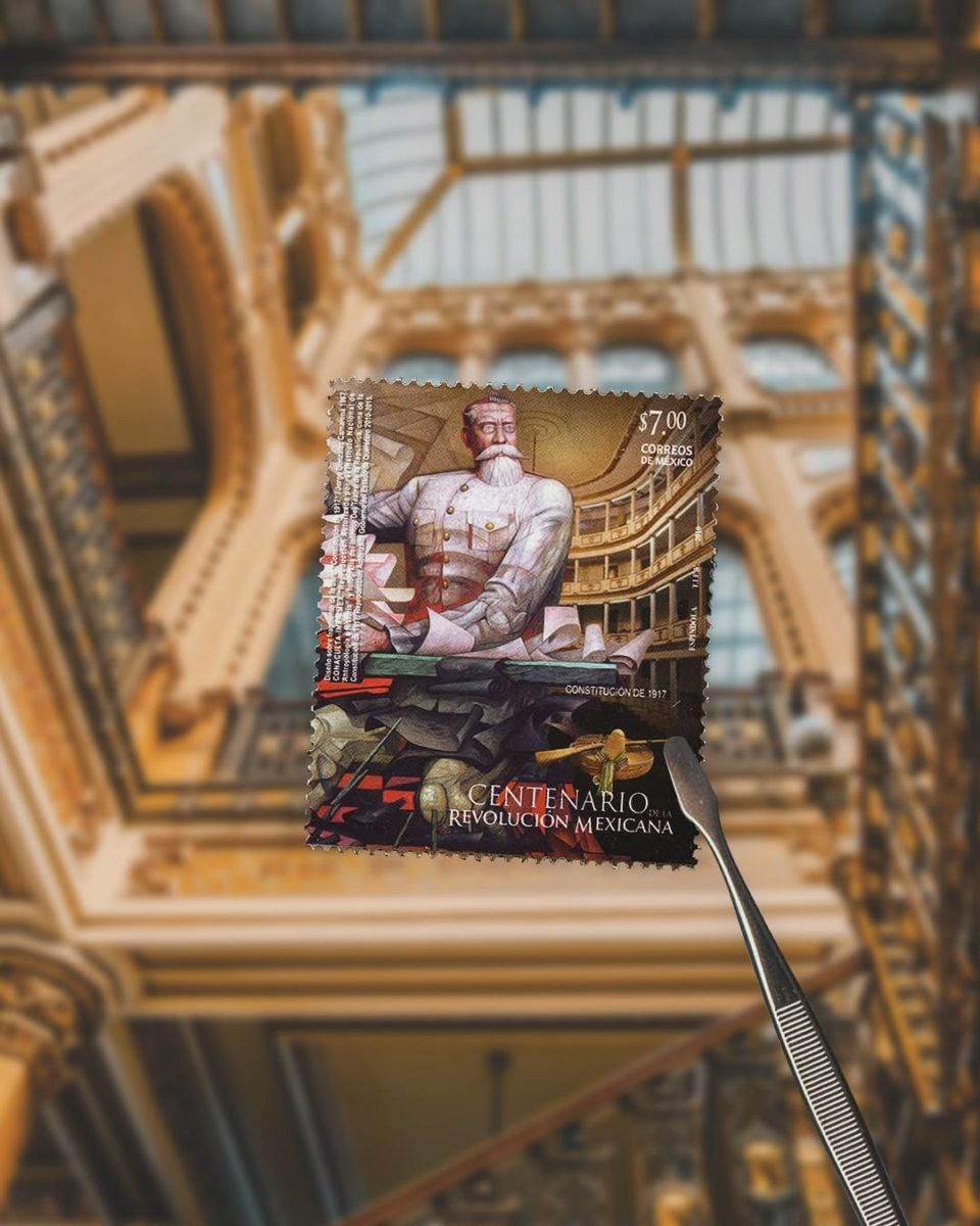 El Palacio Postal es un muso de filatelia en la CDMX
