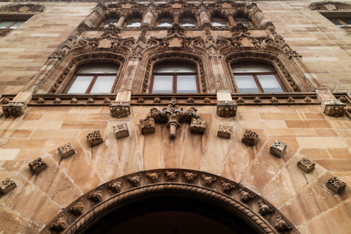 La fachada de este museo de filatelia en la CDMX está hecha de cantera