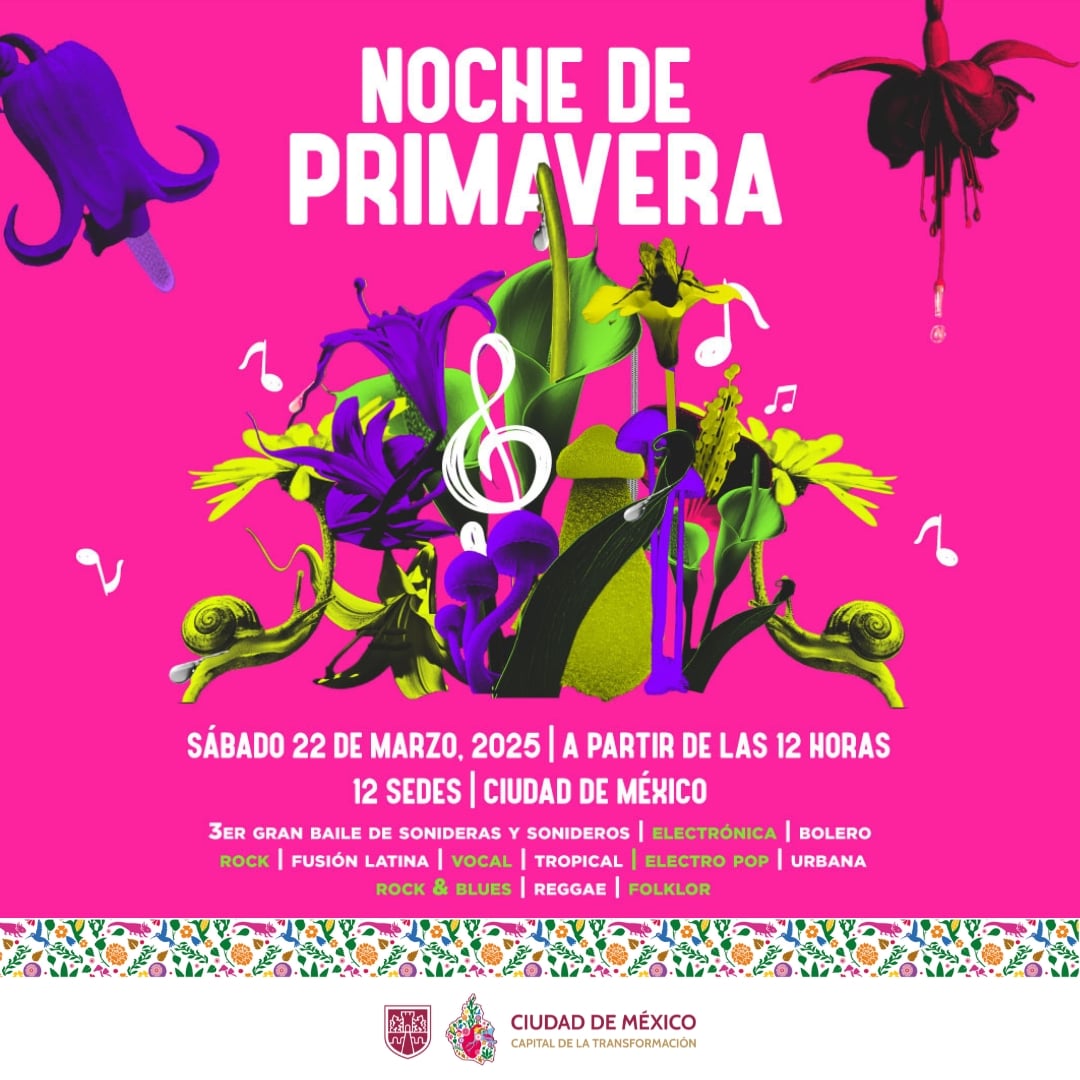 Cartel oficial Noche de Primavera 2025