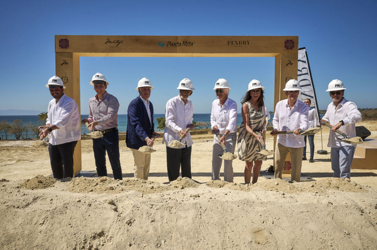 Ceremonia de primera piedra de Montage y Pendry Punta Mita.