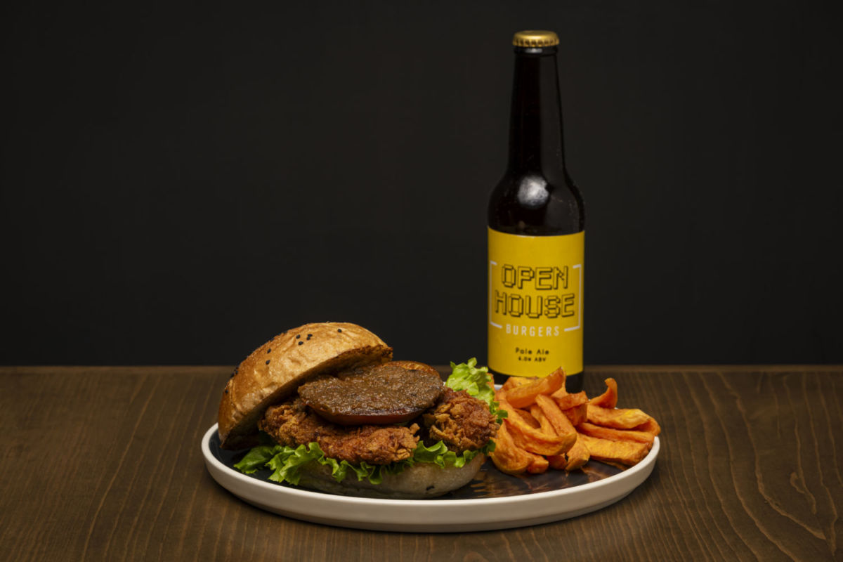 hamburguesas con pollo