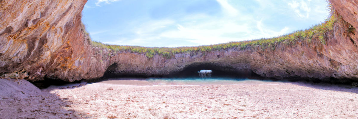 Playa Escondida en Islas Marietas, Nayarit