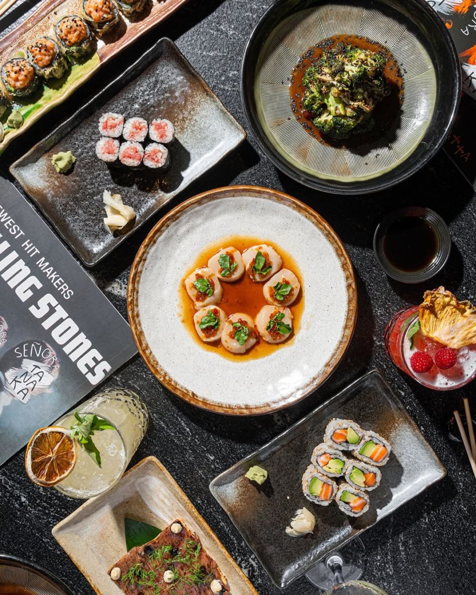 Menú ideal para compartir con amigos.