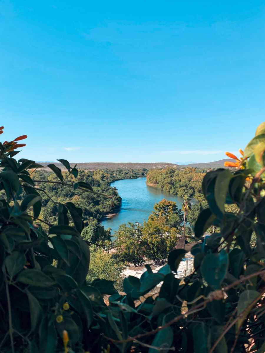 Río El Fuerte en Sinaloa