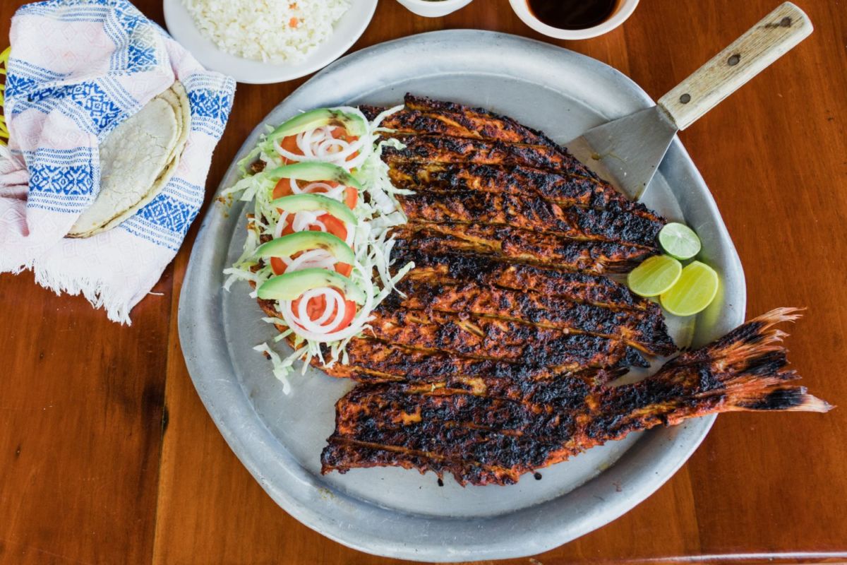 Pescado a la parrilla