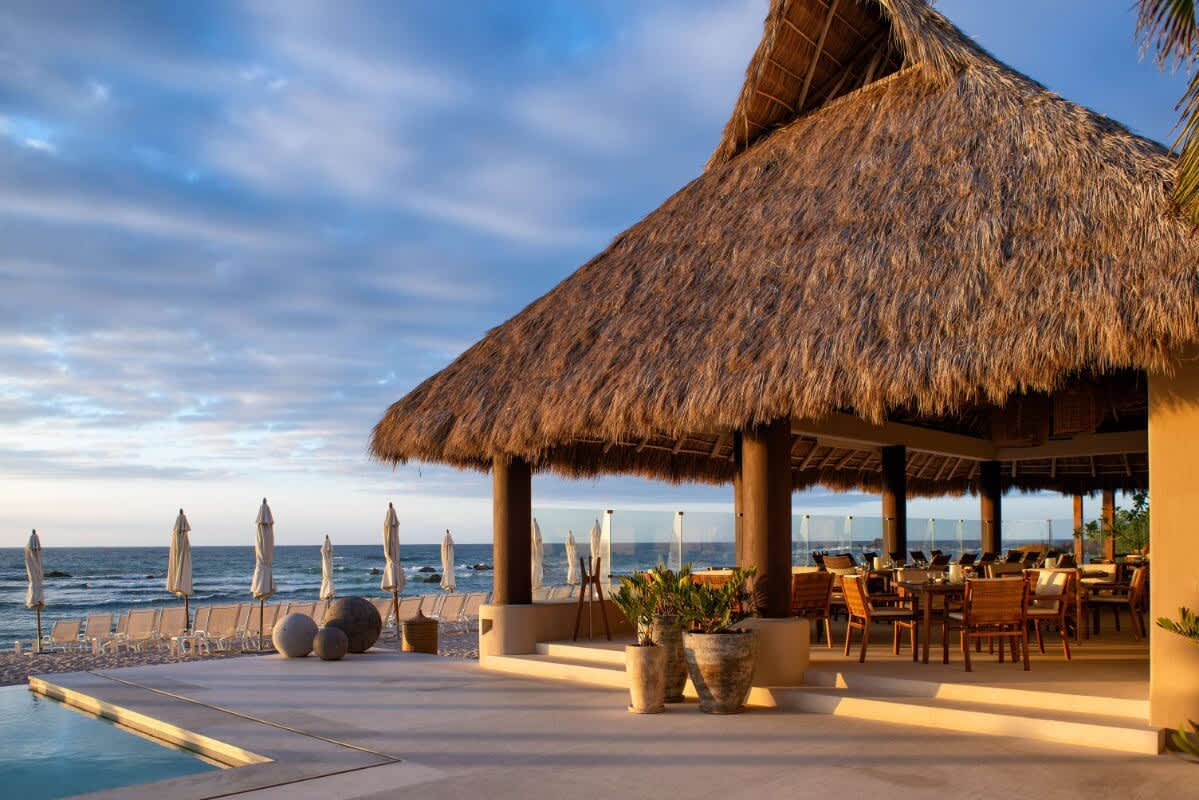 Beach Club en Riviera Nayarit. 
