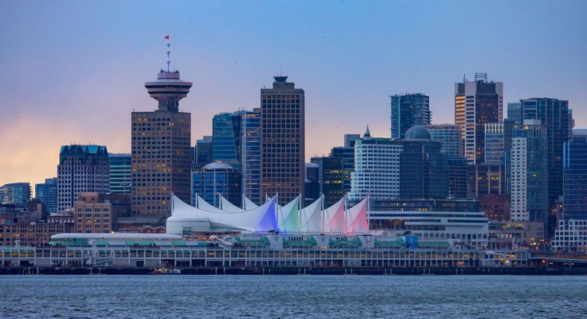 La hermosa ciudad de Vancouver, Canadá 