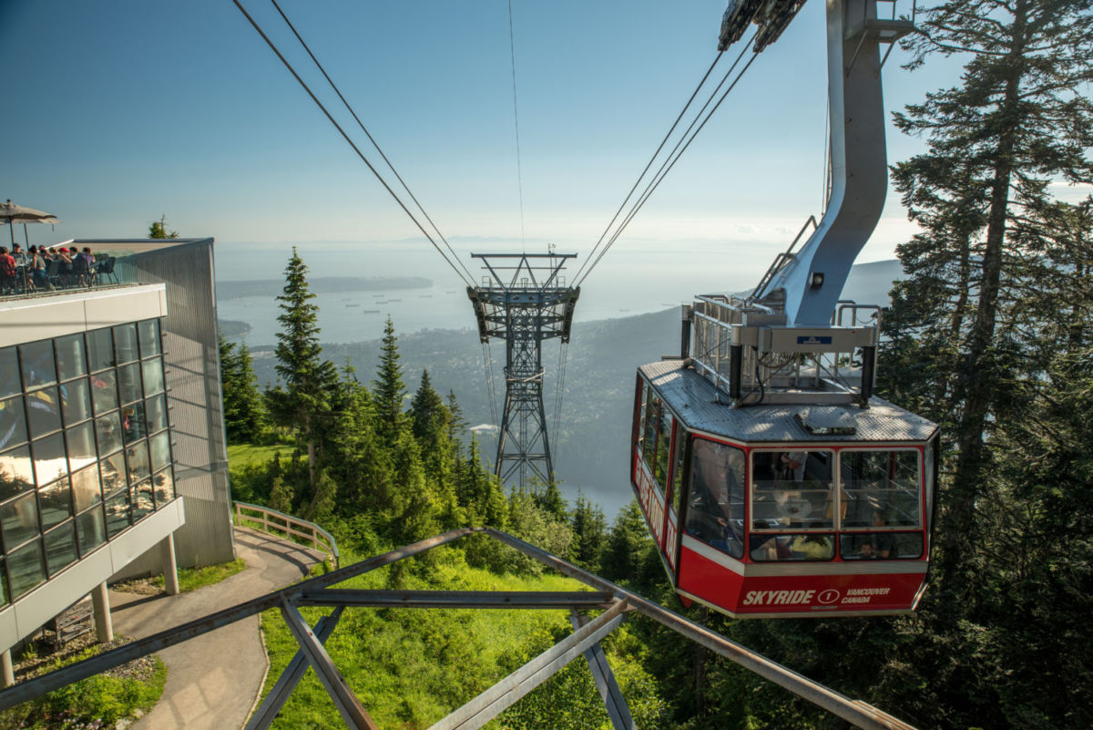 Teleférico en Vancouver
