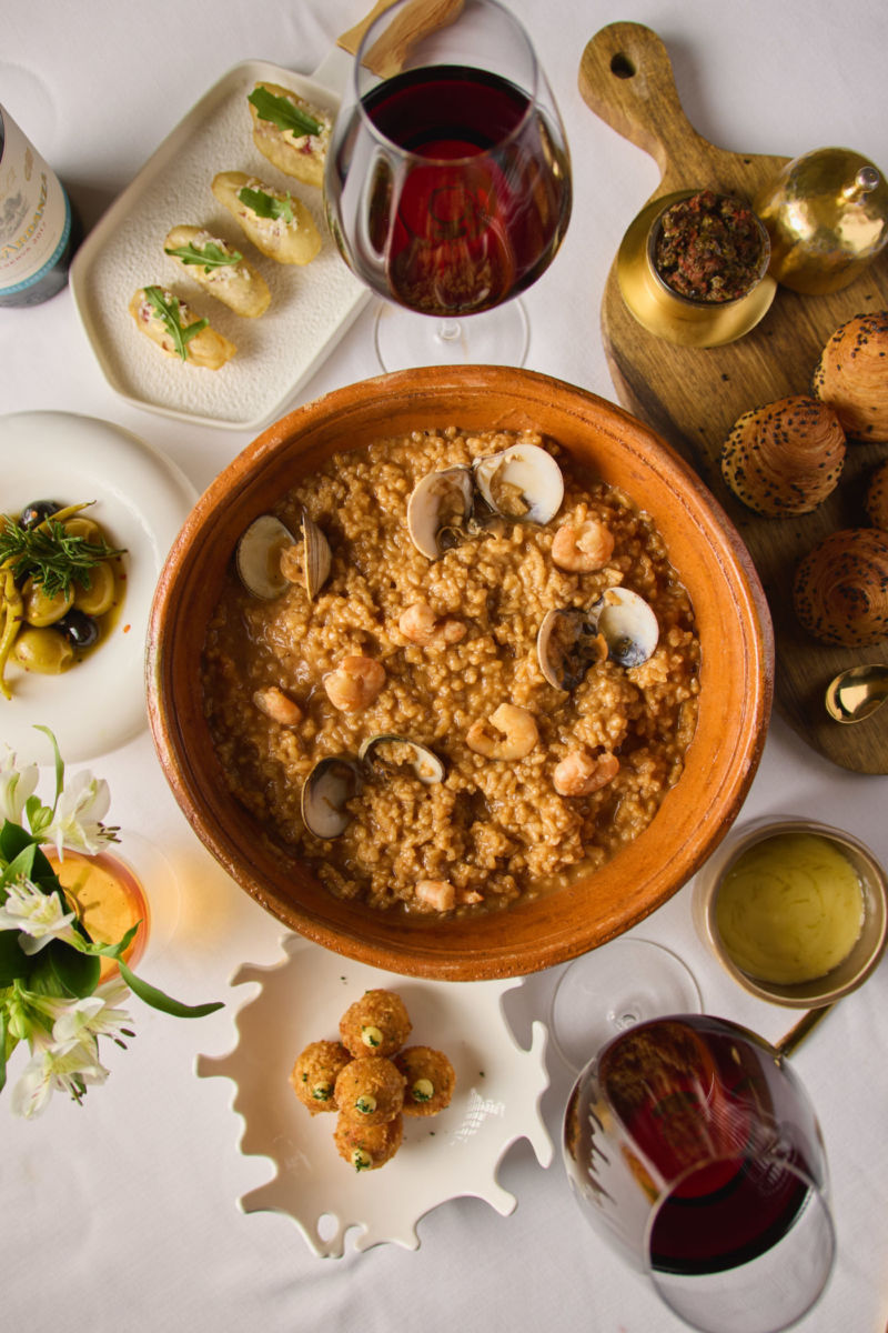 Arroz caldoso en Amaral