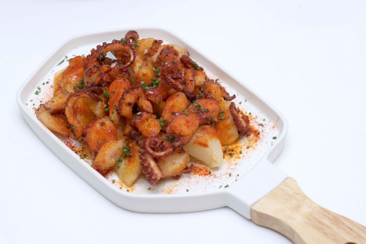 Pulpo a la Gallega en el Restaurante Amaral 
