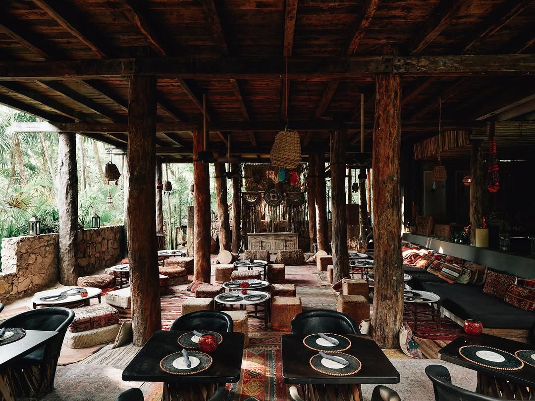 Macondo es un restaurante dentro del hotel Nomade Tulum
