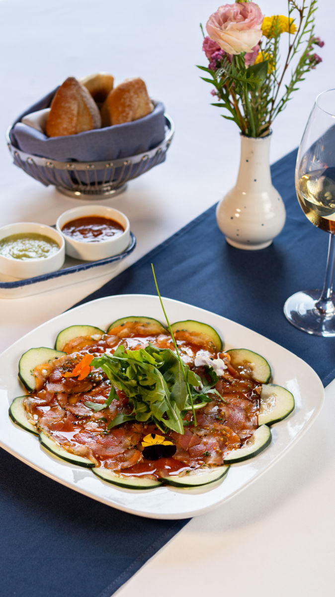 Tiradito de Pescado en la Hacienda de los Morales 