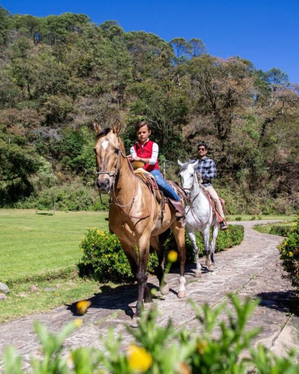 El Hotel Sierra Lago ofrece experiencias como paseo a caballo 