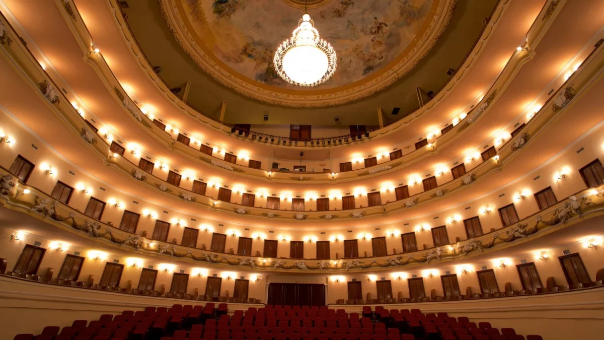 Interior del Teatro Peón Contreras en Mérida