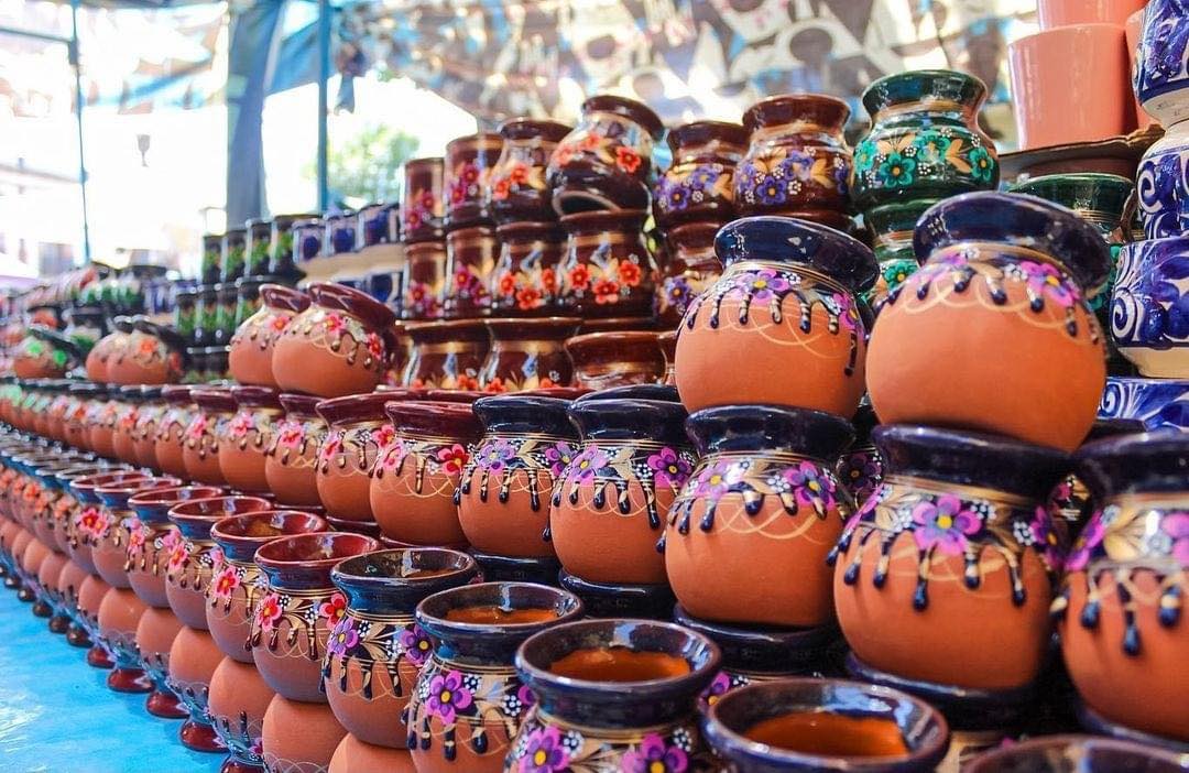 Artesanías de barro en Tenancingo