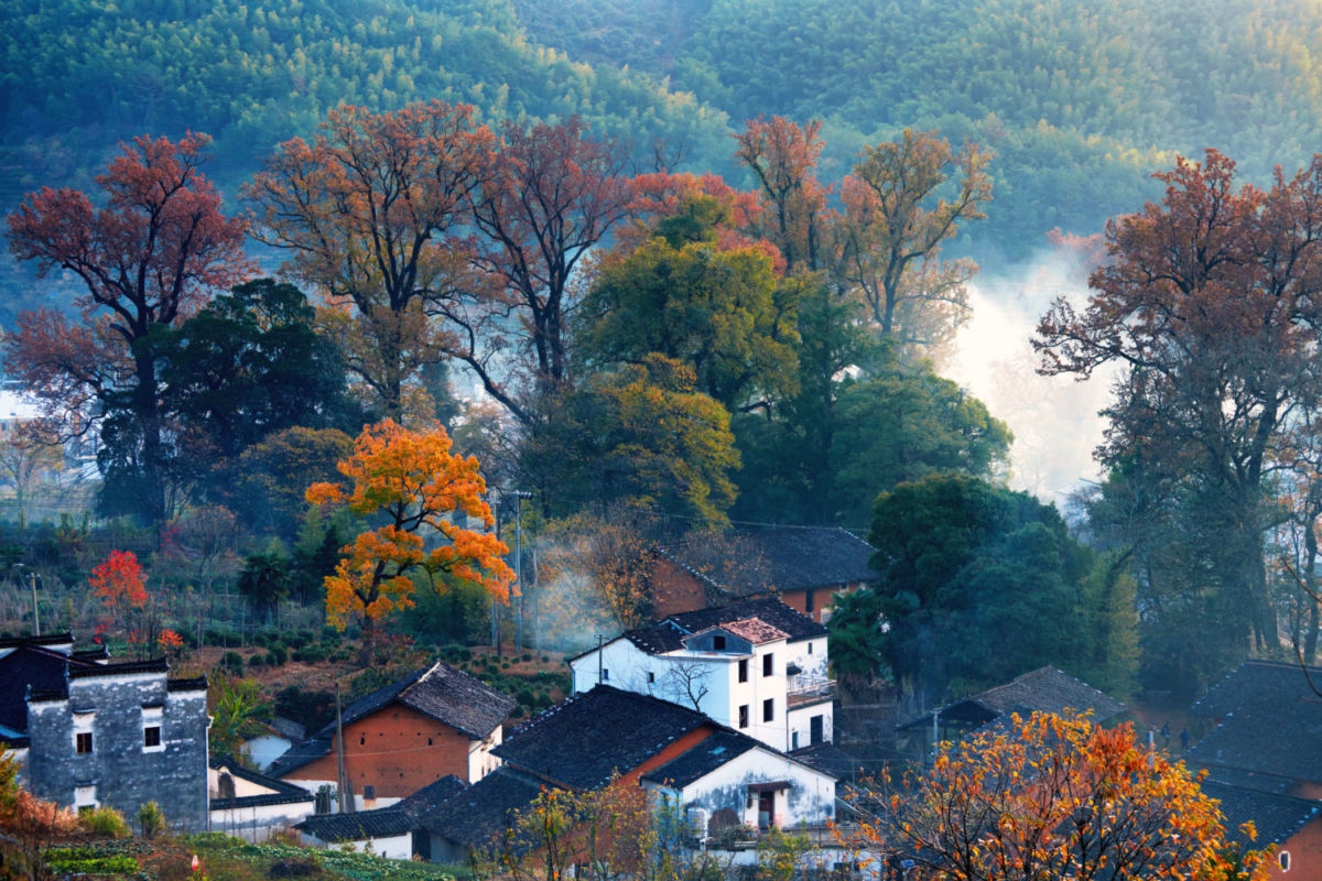 Wuyuan en otoño